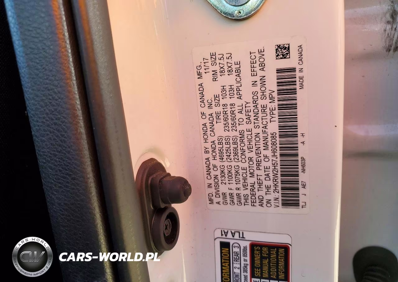 2018 Honda Cr-V Ex VIN:2HKRW2H57JH608085 - 13