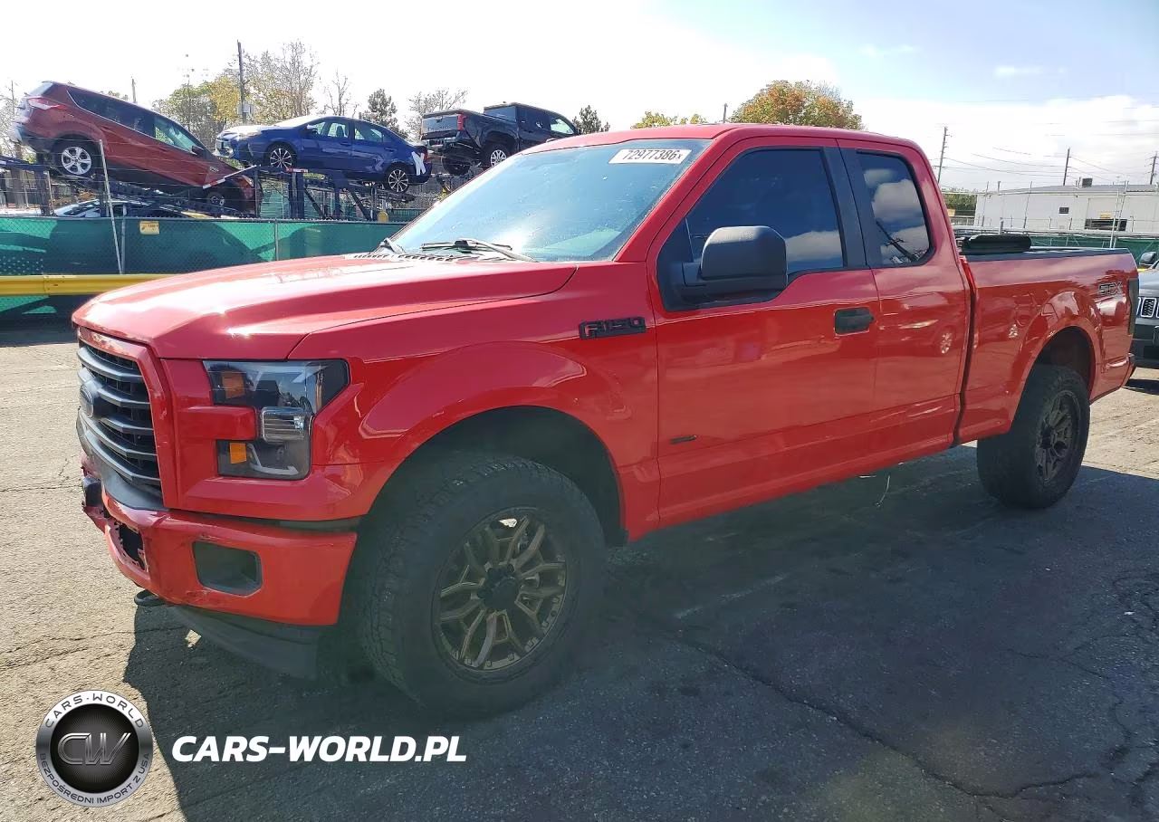 2017 Ford F150 Super Cab VIN:1FTEX1EP1HKE36949 - 1