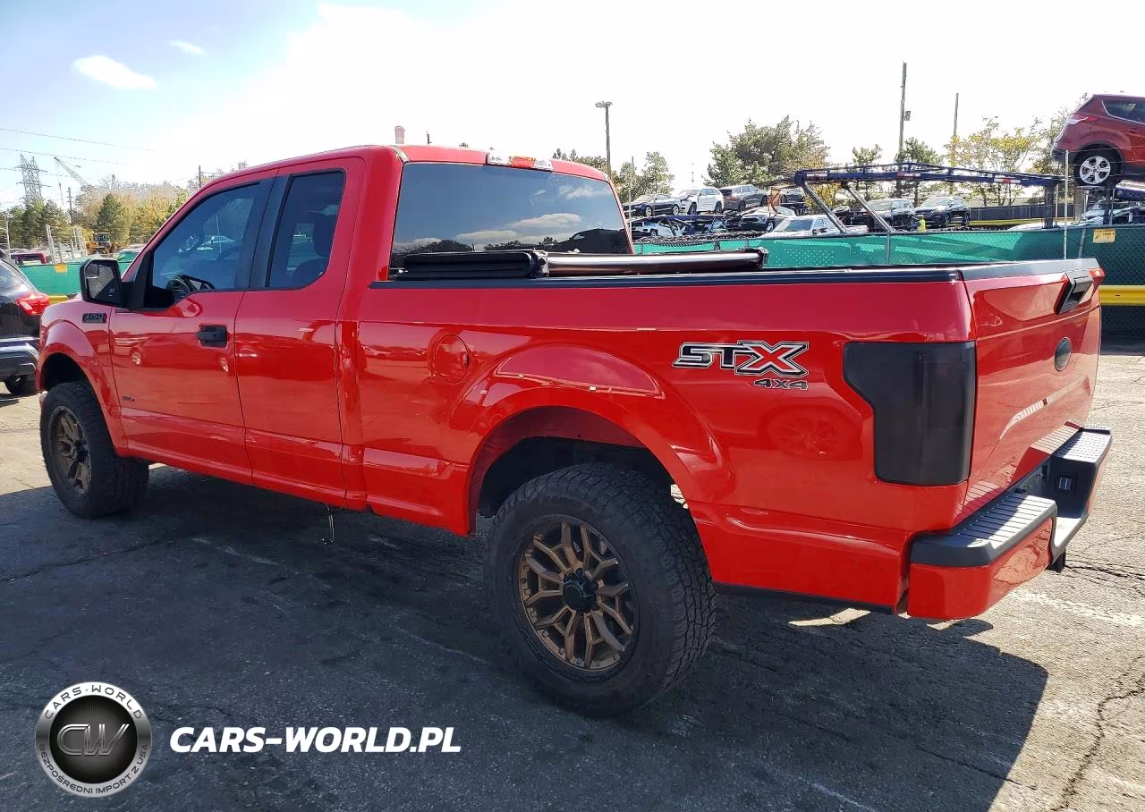 2017 Ford F150 Super Cab VIN:1FTEX1EP1HKE36949 - 2
