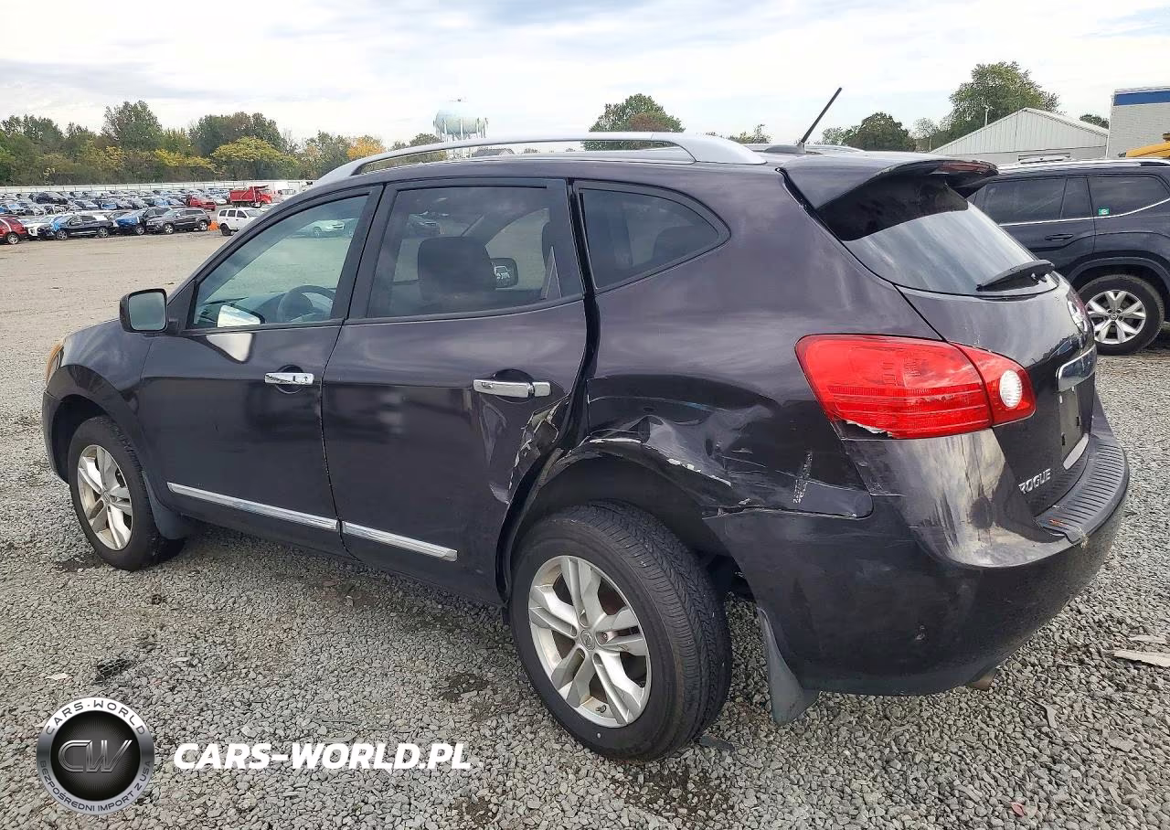 2013 Nissan Rogue S VIN:JN8AS5MV0DW614104 - 2