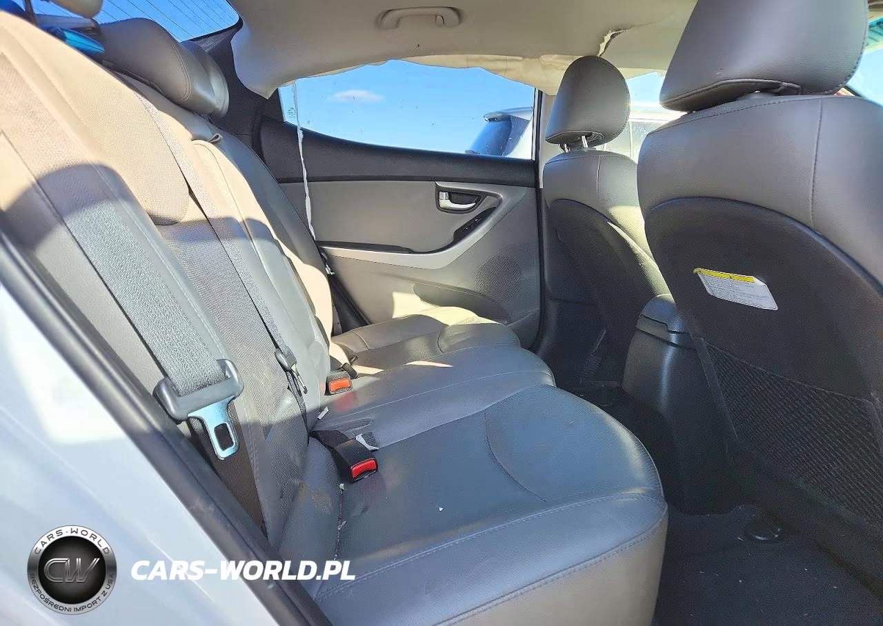 2014 Hyundai Elantra Limited VIN:5NPDH4AE7EH504938 - 10