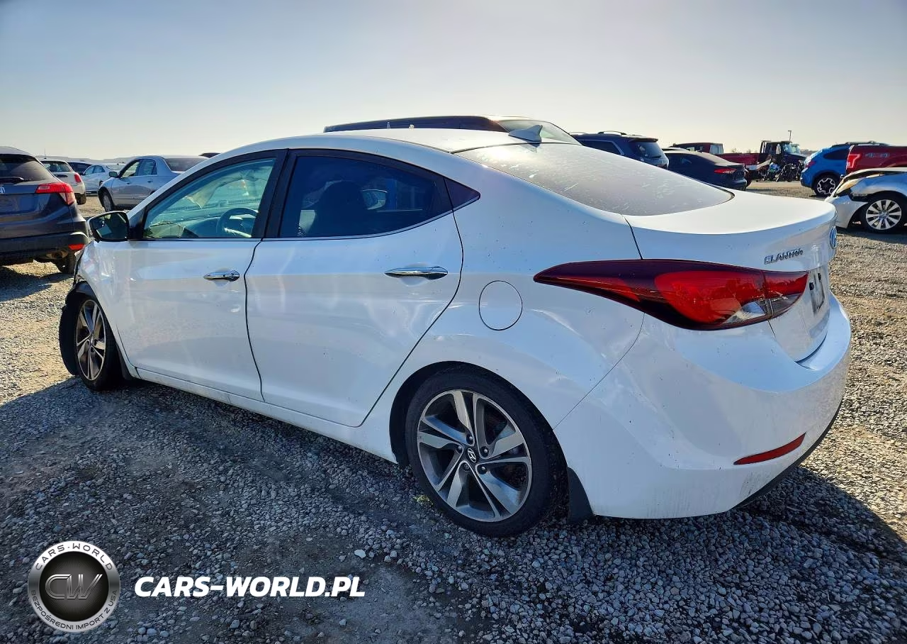 2014 Hyundai Elantra Limited VIN:5NPDH4AE7EH504938 - 2