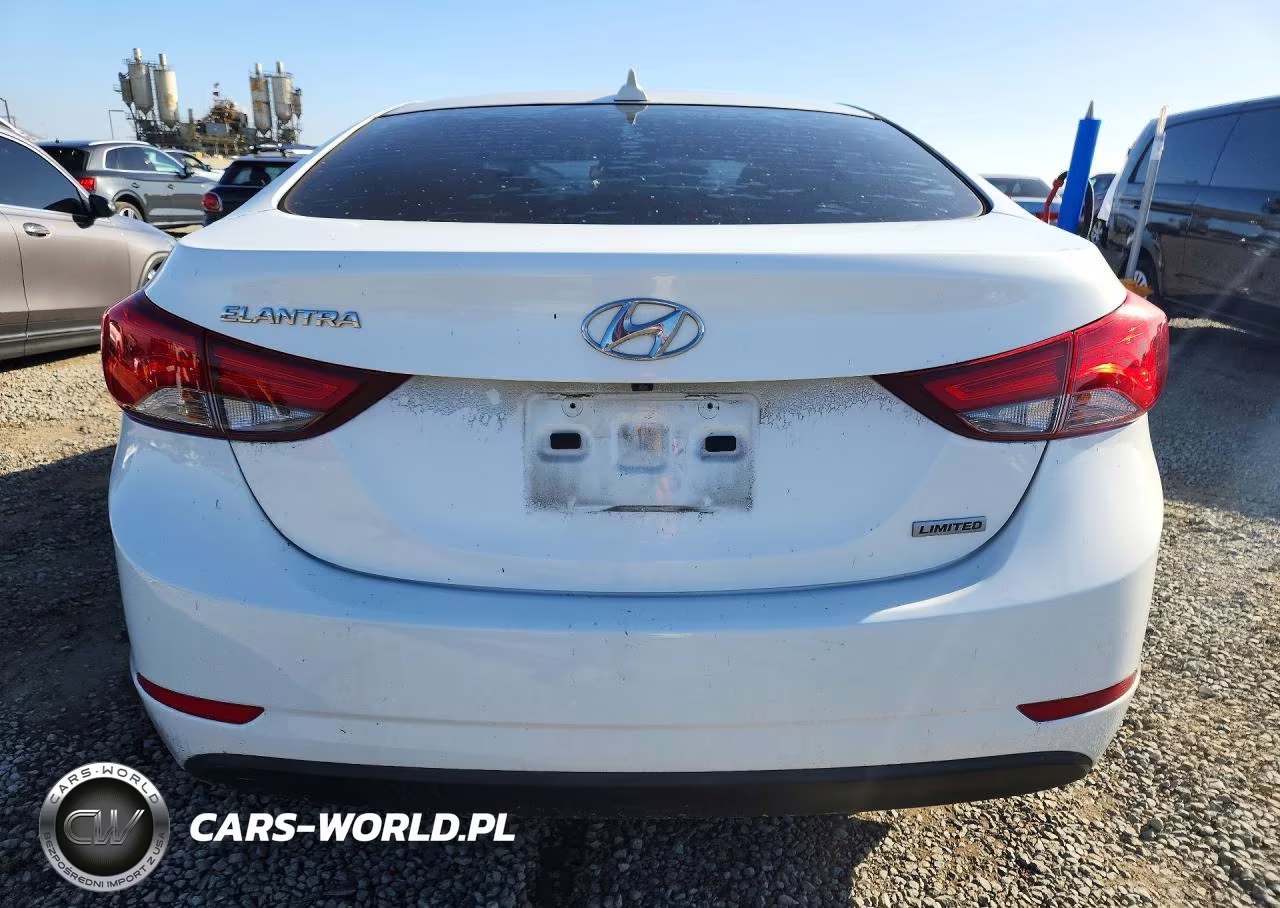 2014 Hyundai Elantra Limited VIN:5NPDH4AE7EH504938 - 6