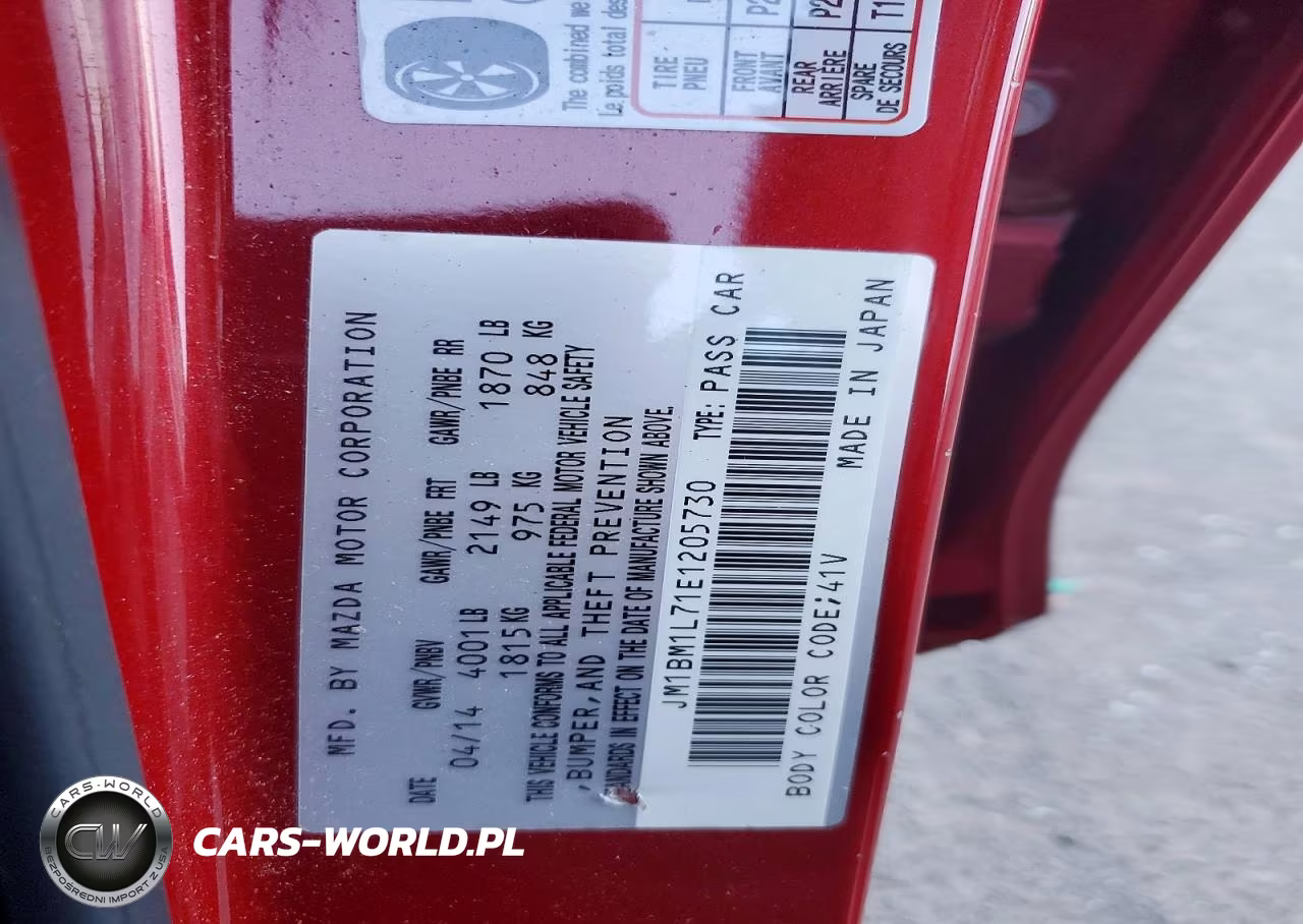 2014 Mazda 3 Touring VIN:JM1BM1L71E1205730 - 12