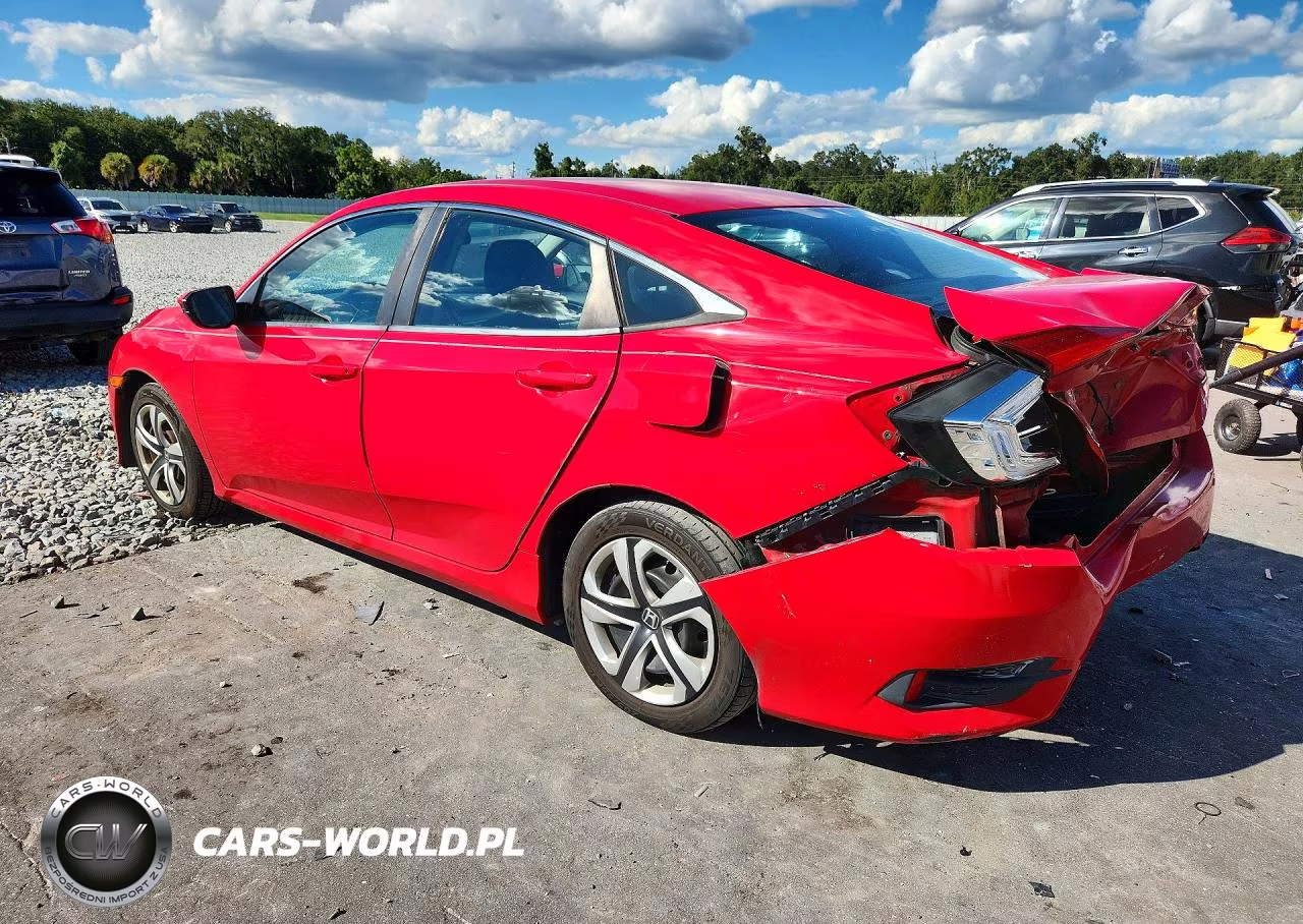 2016 Honda Civic Lx VIN:2HGFC2F56GH536572 - 2