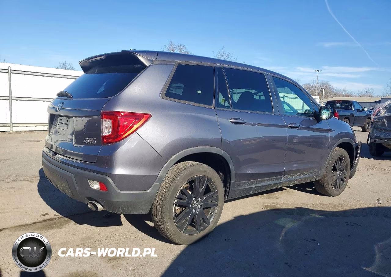 2019 Honda Passport Sport VIN:5FNYF8H29KB018488 - 3