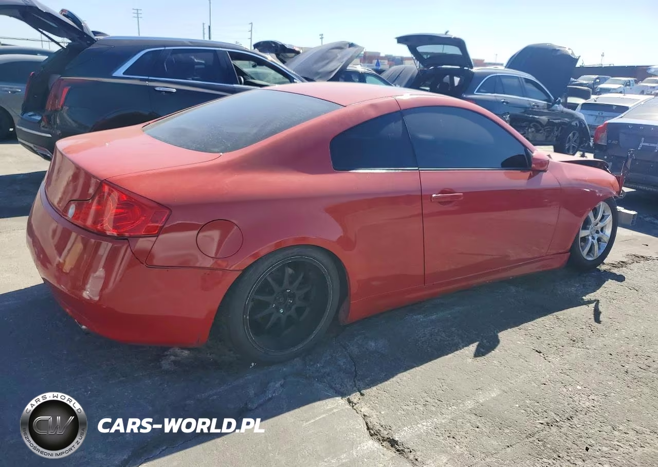 2006 Infiniti G35 Base VIN:JNKCV54E86M711169 - 3