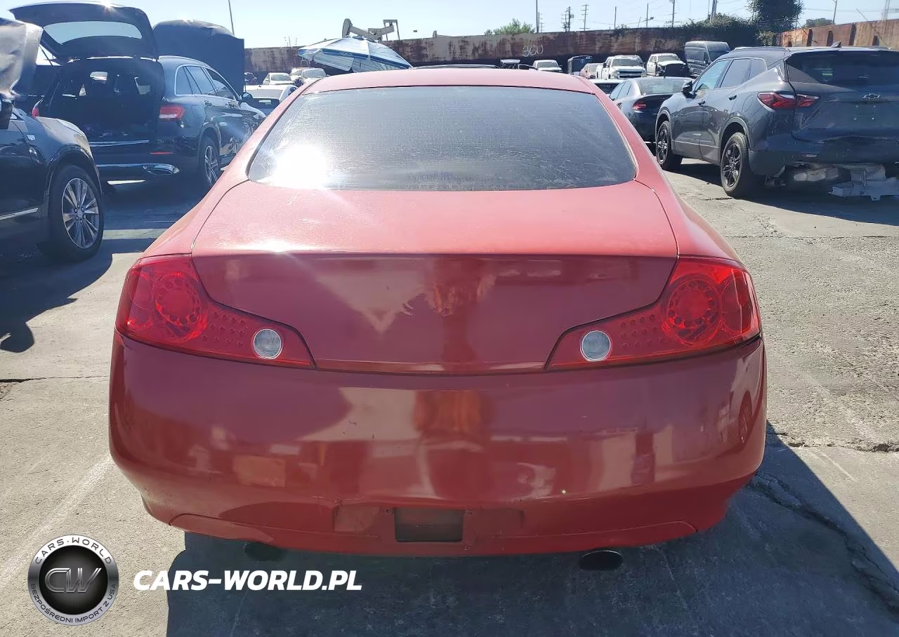 2006 Infiniti G35 Base VIN:JNKCV54E86M711169 - 6