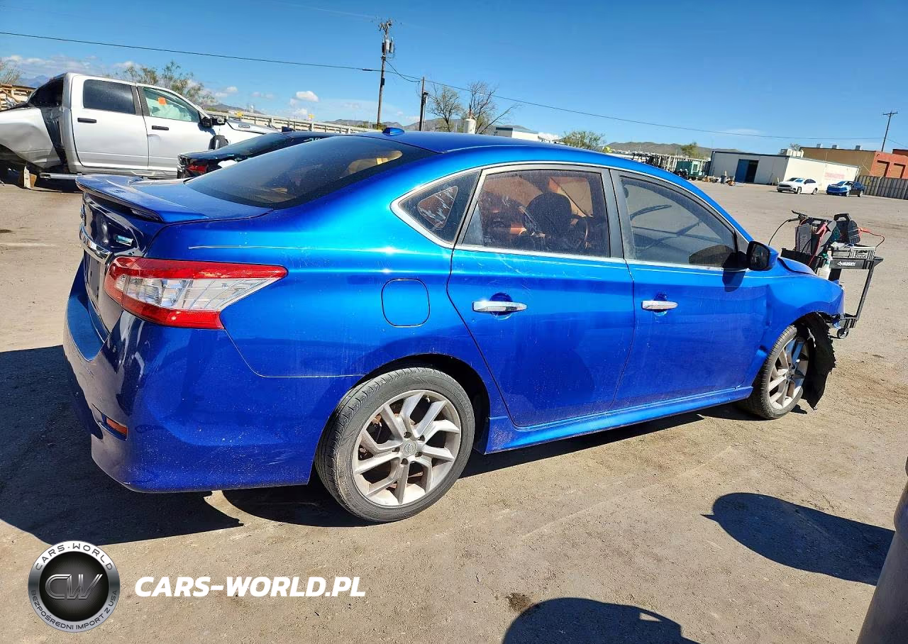 2013 Nissan Sentra S VIN:3N1AB7AP8DL716143 - 3