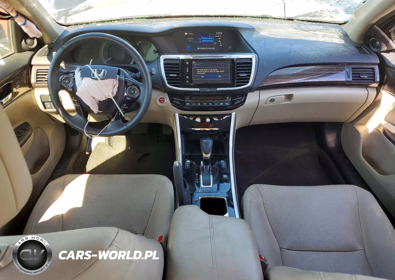 2017 Honda Accord Hybrid Exl VIN:JHMCR6F51HC014197 - 8