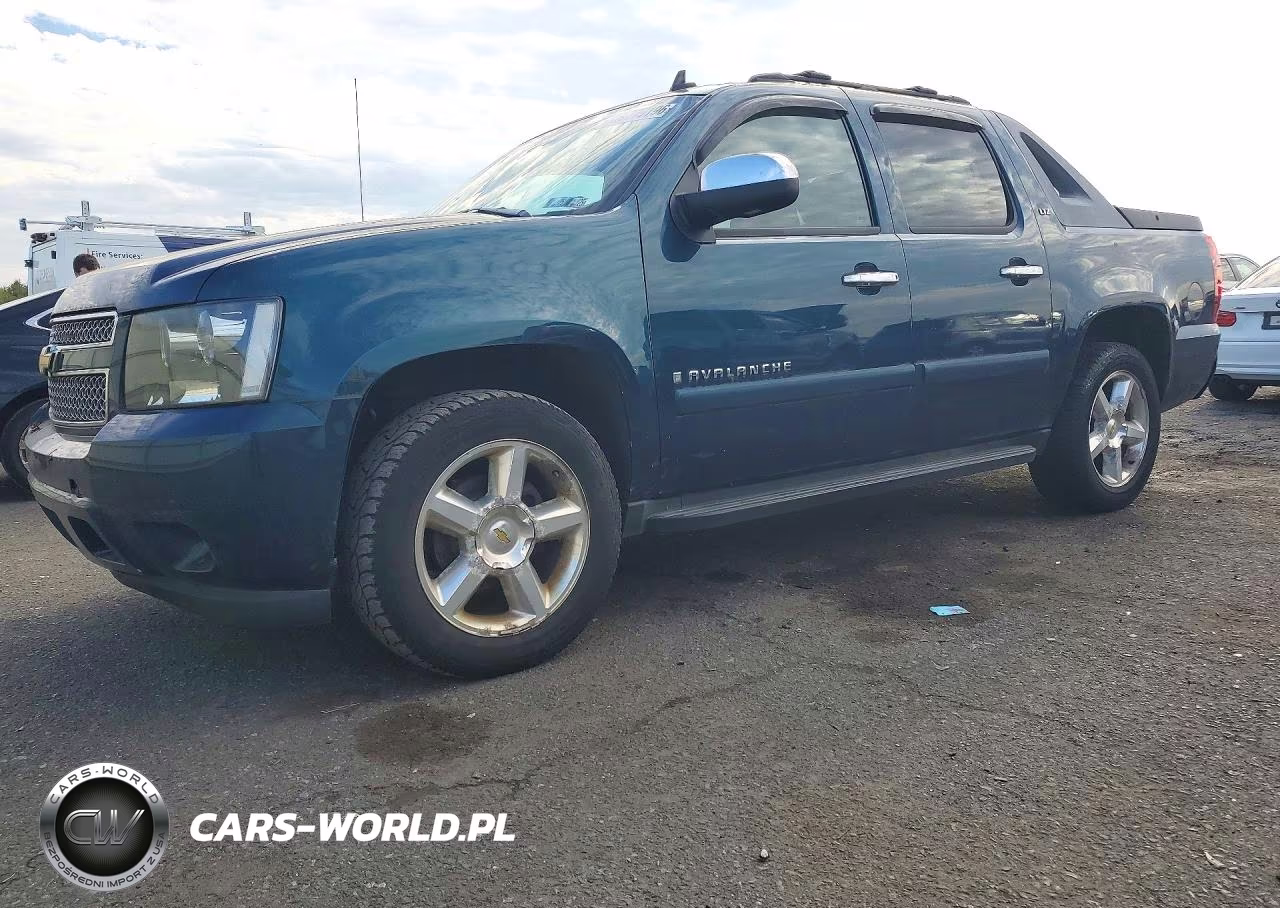 2007 Chevrolet Avalanche K1500 VIN:3GNFK12347G280746 - 1