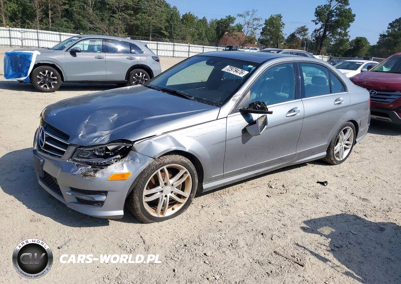 2013 Mercedes-Benz C 250 VIN:WDDGF4HB7DA823914 - 1