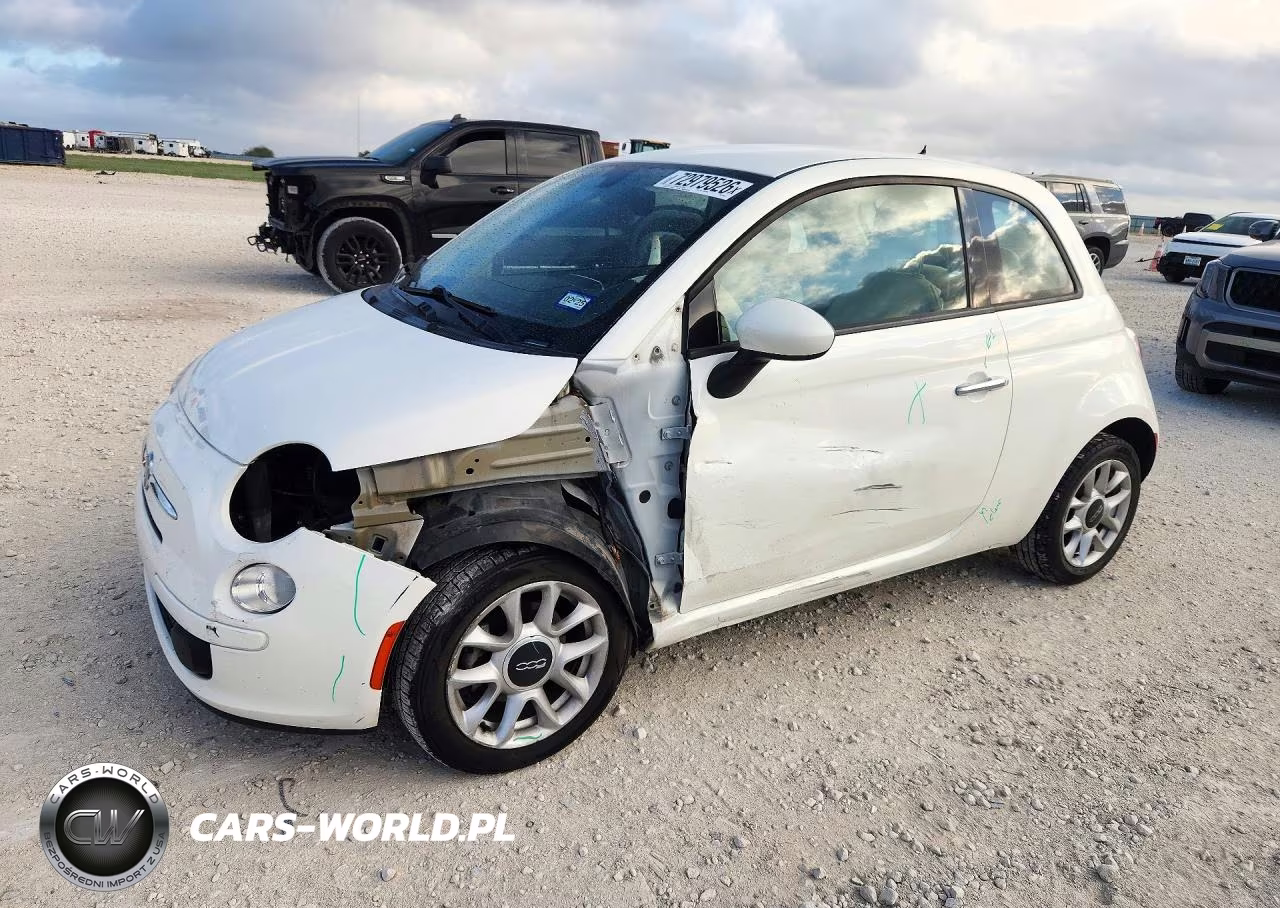2016 Fiat 500 Easy VIN:3C3CFFKR3GT184507 - 1