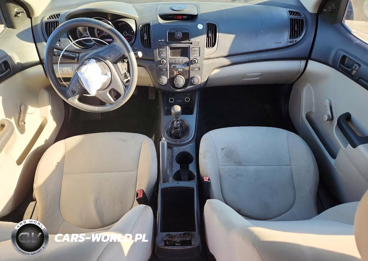 2010 Kia Forte Lx VIN:KNAFT4A23A5060347 - 8