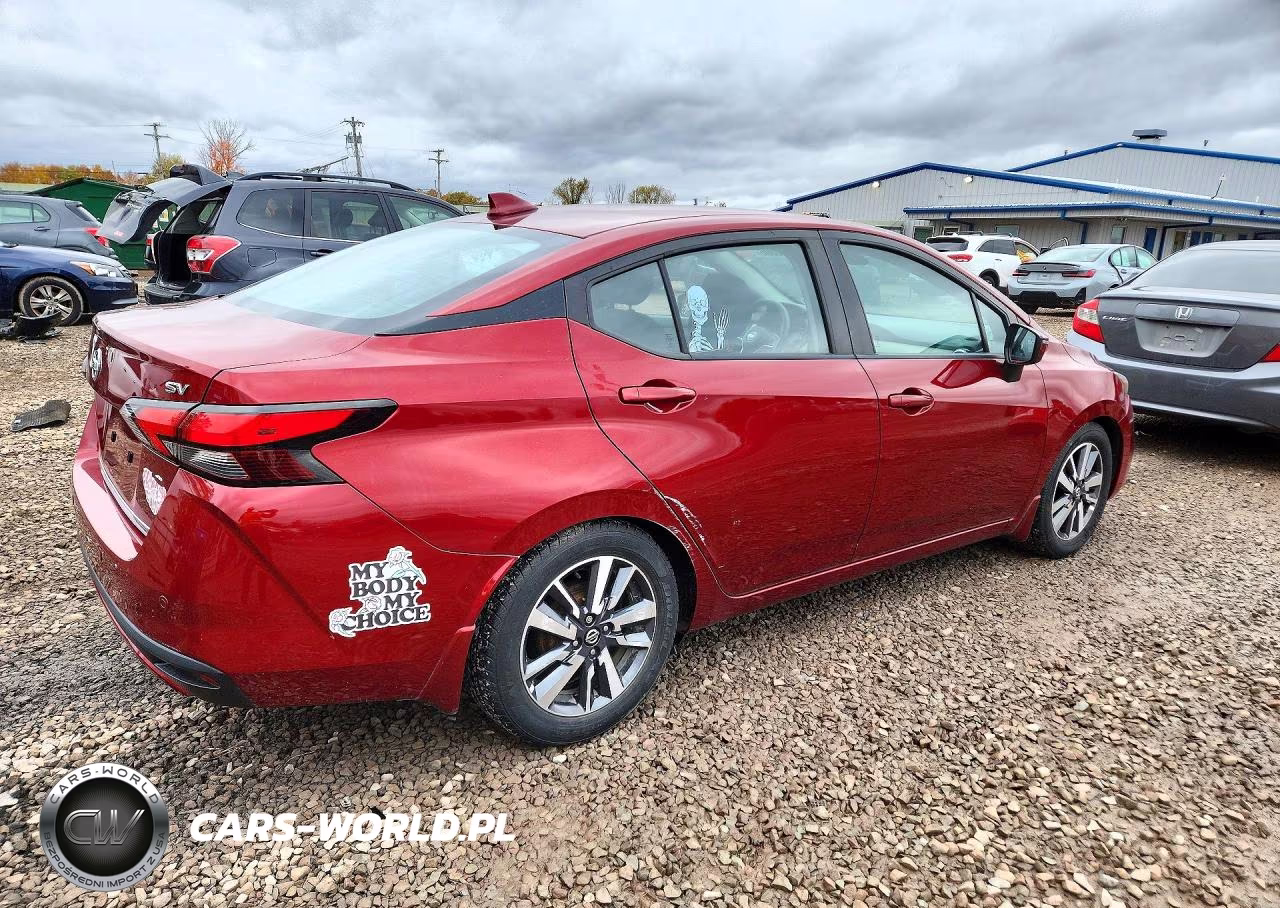 2020 Nissan Versa Sv VIN:3N1CN8EV2LL832273 - 3