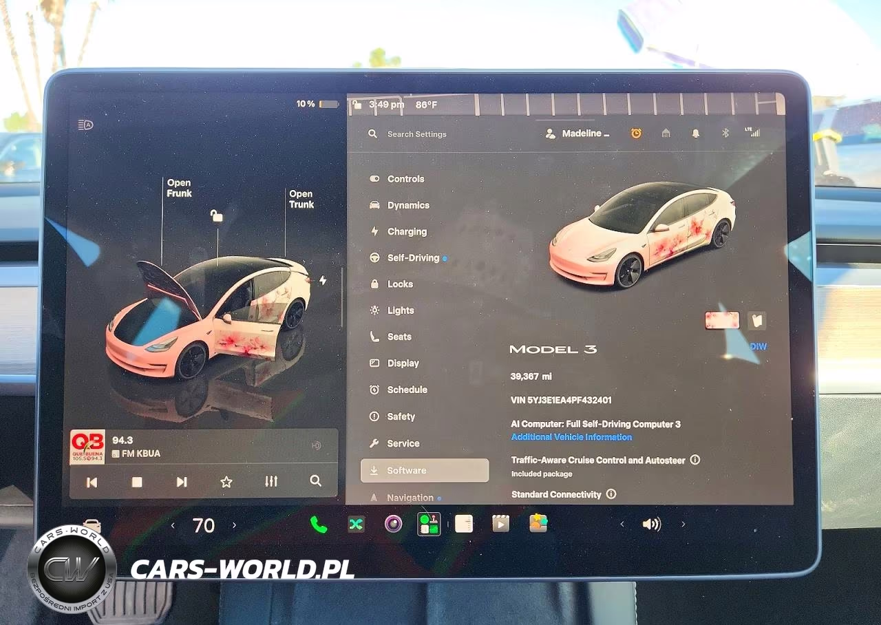 2023 Tesla Model 3 VIN:5YJ3E1EA4PF432401 - 9