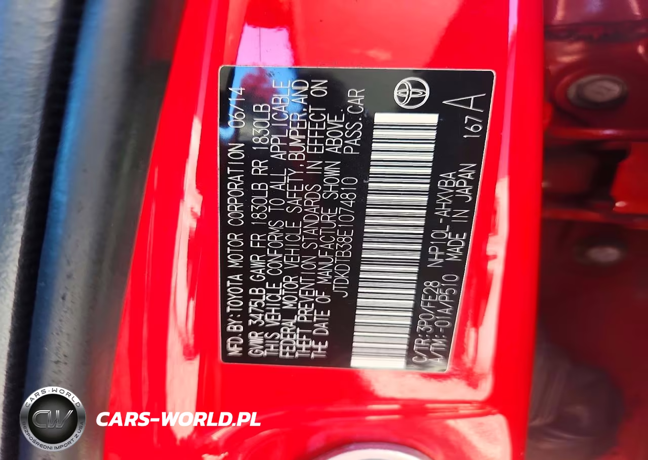 2014 Toyota Prius C One VIN:JTDKDTB38E1074810 - 12