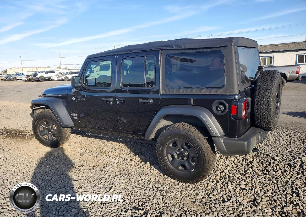 2018 Jeep Wrangler Unlimited Sport VIN:1C4HJXDN1JW206408 - 2