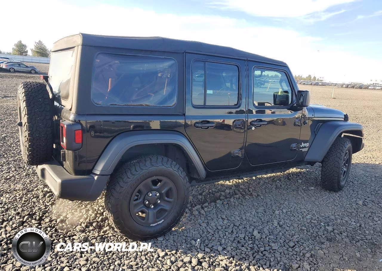 2018 Jeep Wrangler Unlimited Sport VIN:1C4HJXDN1JW206408 - 3