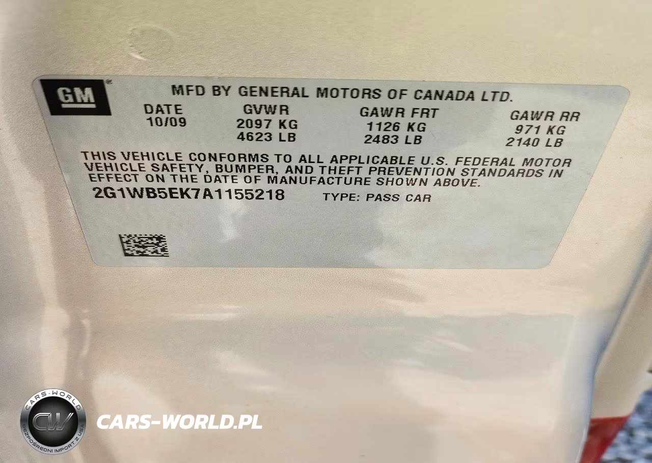 2010 Chevrolet Impala Lt VIN:2G1WB5EK7A1155218 - 12
