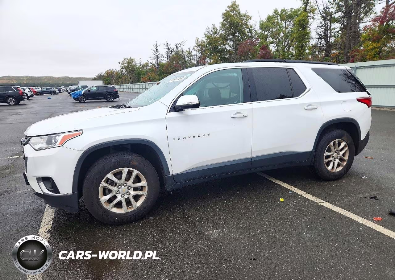 2019 Chevrolet Traverse Lt VIN:1GNERGKW3KJ313294 - 1
