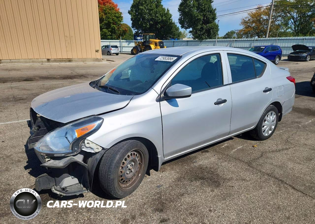 2019 Nissan Versa S Plus VIN:3N1CN7AP8KL808107 - 1