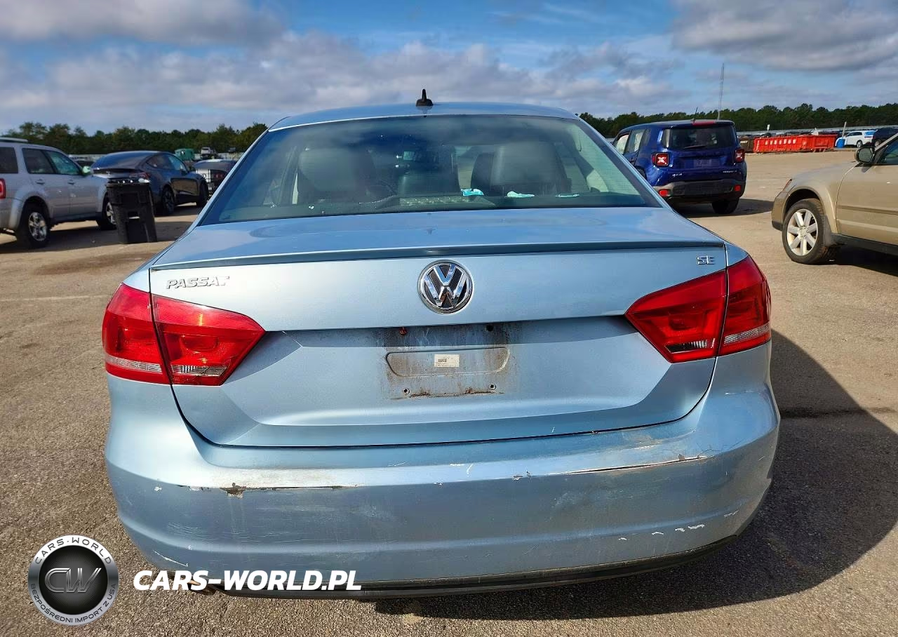 2013 Volkswagen Passat VIN:1VWBP7A3XDC027312 - 6