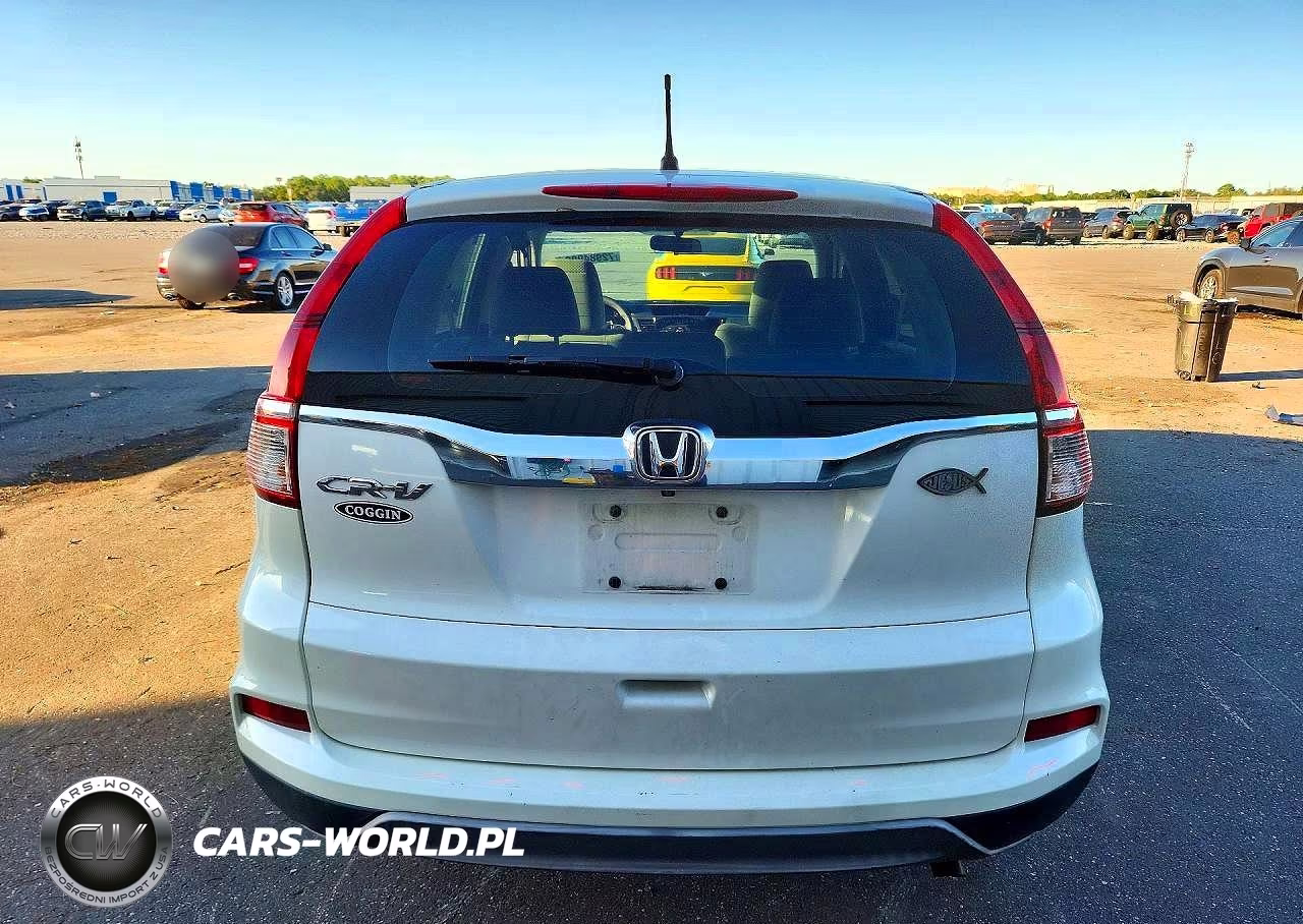 2015 Honda Cr-V Lx VIN:5J6RM3H3XFL001427 - 6