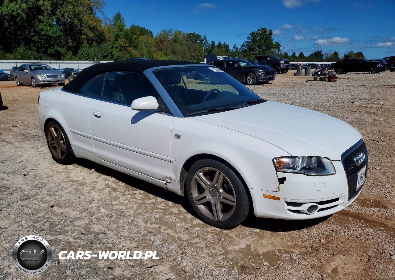 2007 Audi A4 2.0T Cabriolet Quattro VIN:WAUDF48H87K033549 - 4