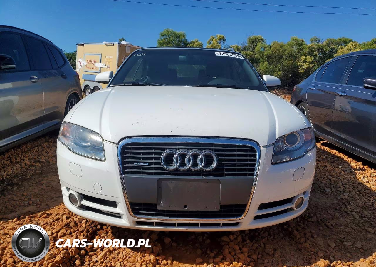 2007 Audi A4 2.0T Cabriolet Quattro VIN:WAUDF48H87K033549 - 5