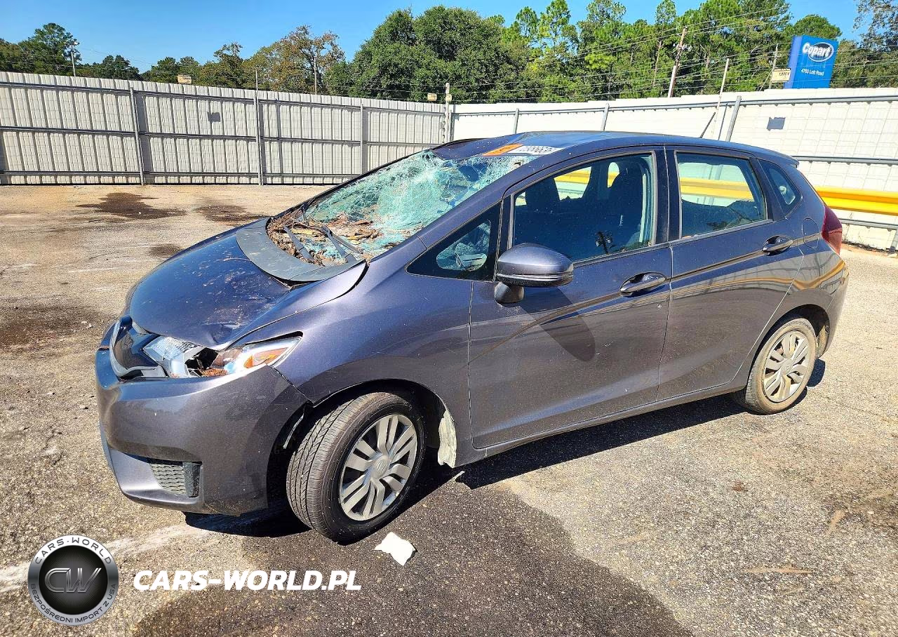 2015 Honda Fit Lx VIN:3HGGK5H50FM723635 - 1