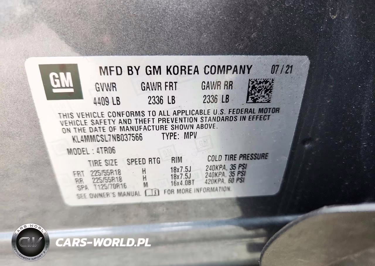 2022 Buick Encore Gx Preferred VIN:KL4MMCSL7NB037566 - 13