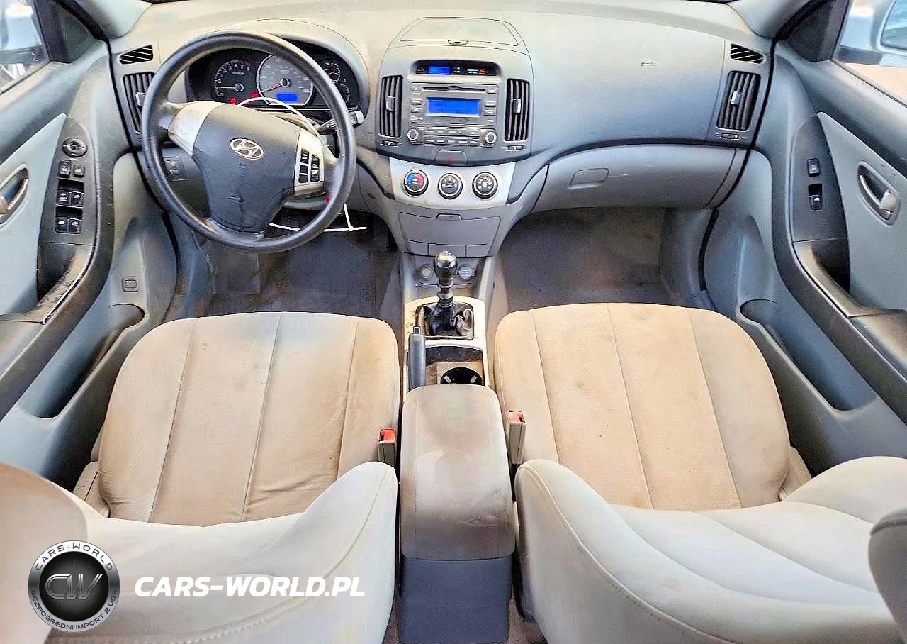 2007 Hyundai Elantra Gls VIN:KMHDU46D67U248050 - 8