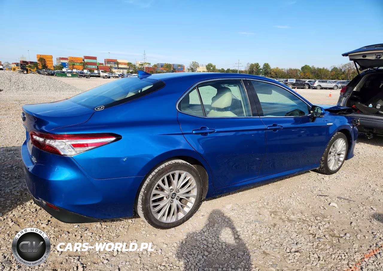 2019 Toyota Camry Hybrid Xle VIN:4T1B21HK0KU013322 - 3