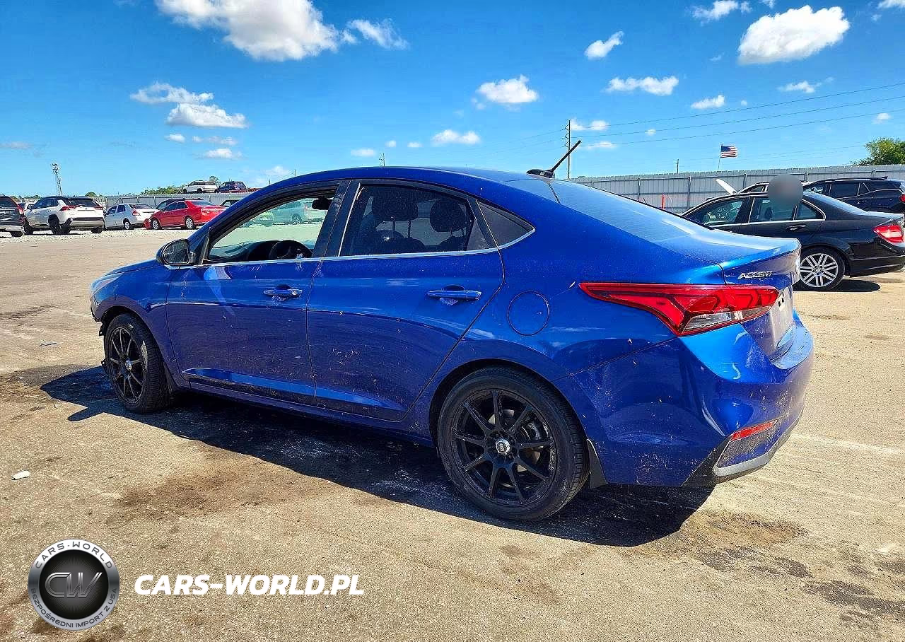 2022 Hyundai Accent Sel VIN:3KPC24A62NE175527 - 2