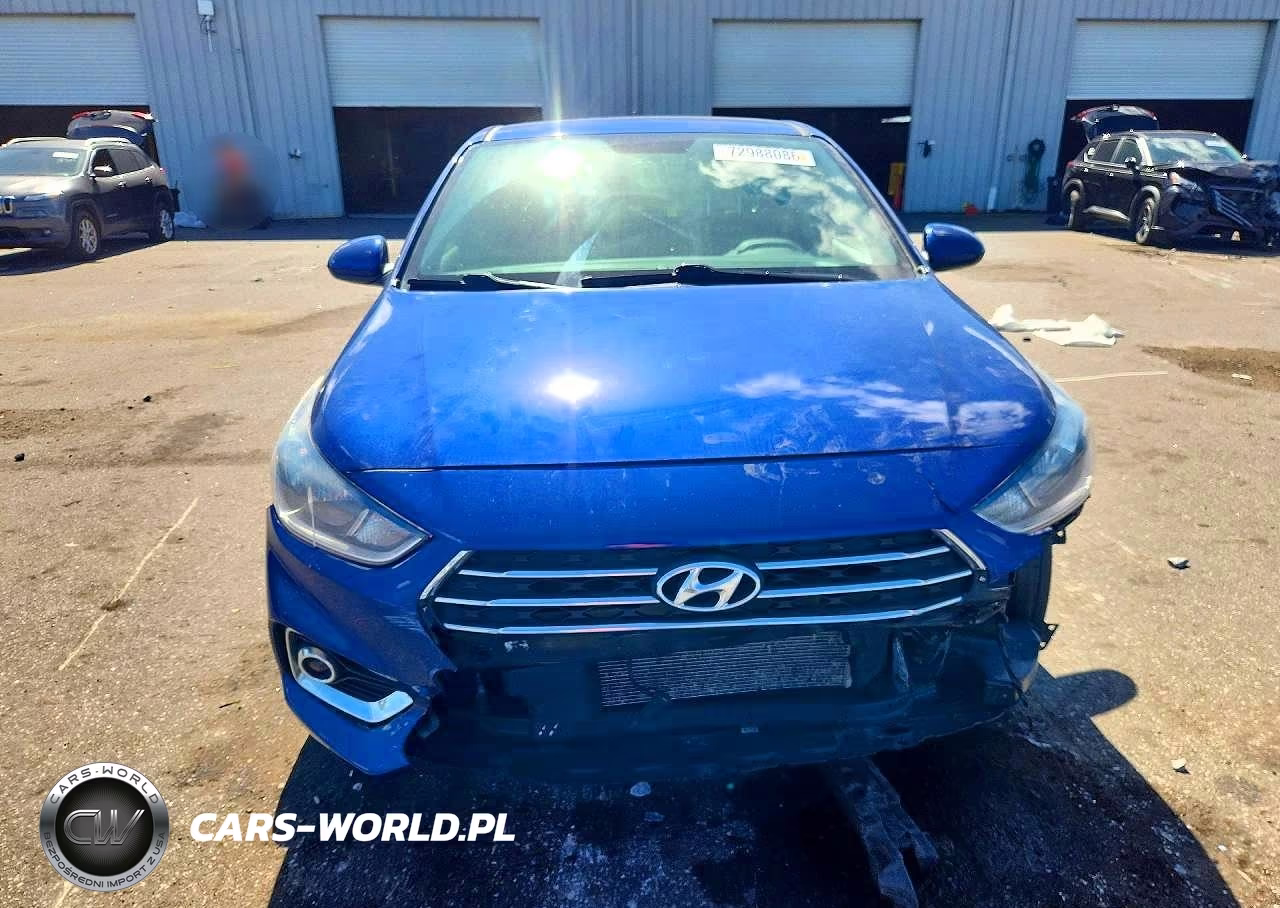 2022 Hyundai Accent Sel VIN:3KPC24A62NE175527 - 5