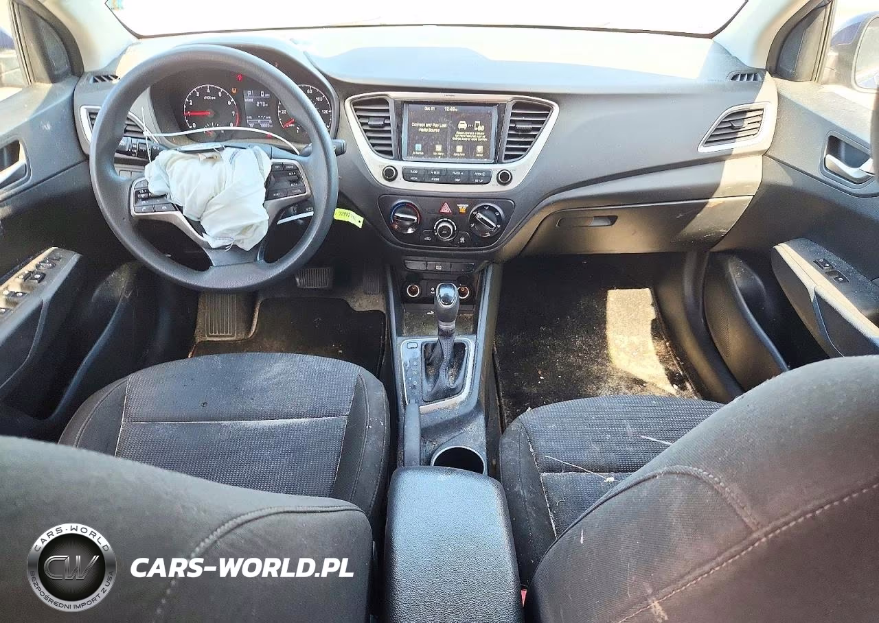 2022 Hyundai Accent Sel VIN:3KPC24A62NE175527 - 8