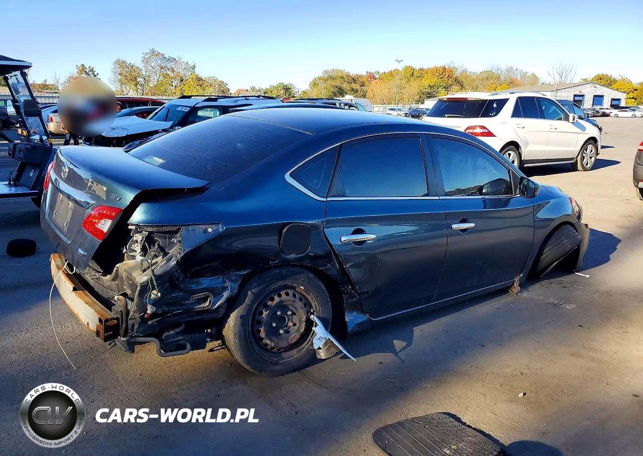 2014 Nissan Sentra Sv VIN:3N1AB7AP5EY238087 - 3