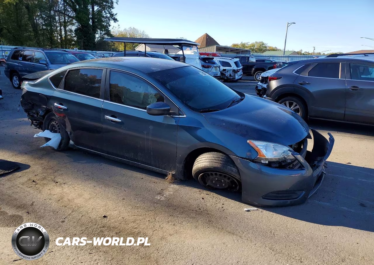 2014 Nissan Sentra Sv VIN:3N1AB7AP5EY238087 - 4