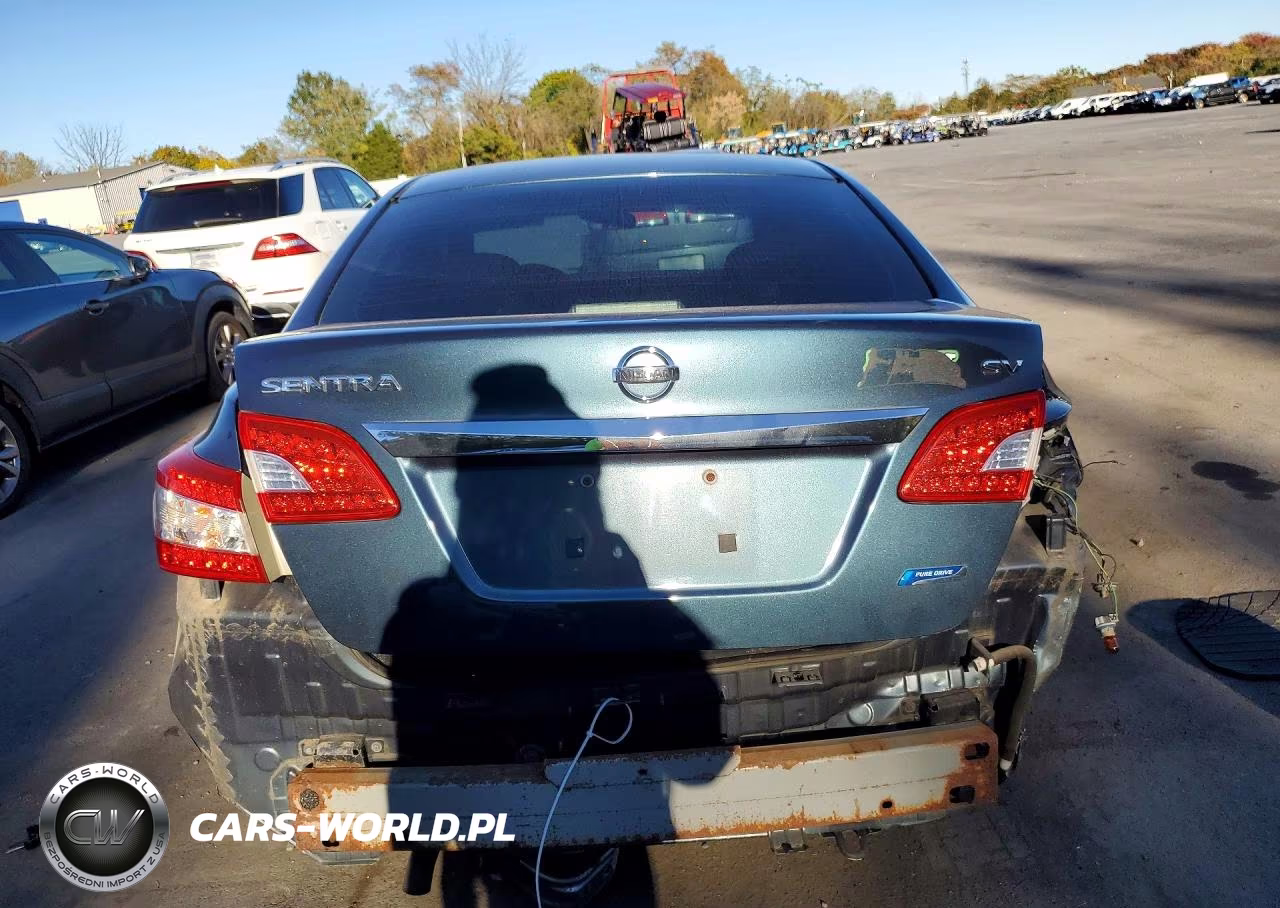 2014 Nissan Sentra Sv VIN:3N1AB7AP5EY238087 - 6