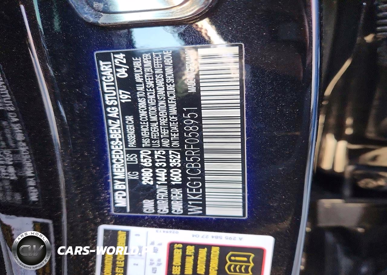 2024 Mercedes-Benz Eqe Sedan 350 4Matic VIN:W1KEG1CB5RF058951 - 12