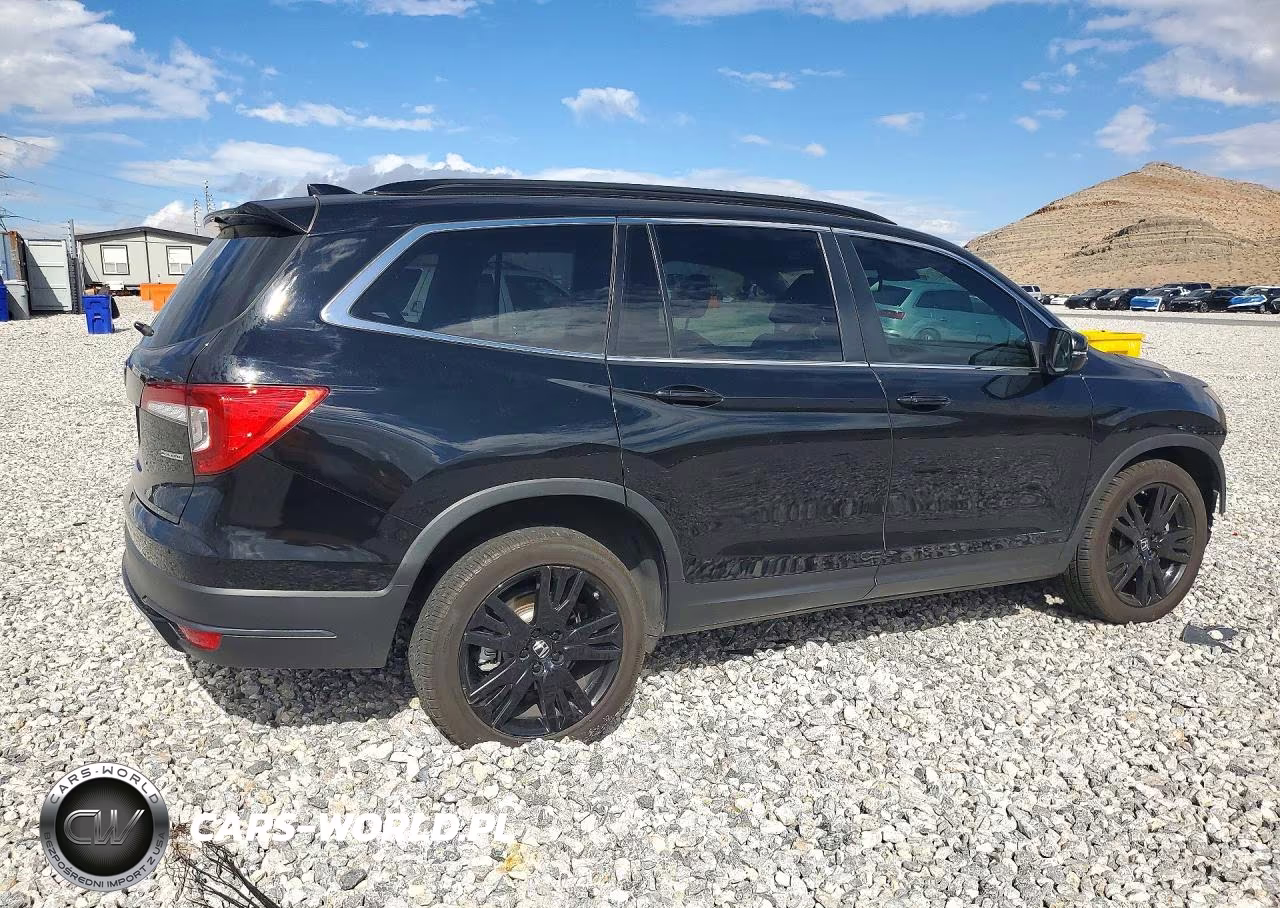 2021 Honda Pilot Se VIN:5FNYF5H29MB004365 - 3