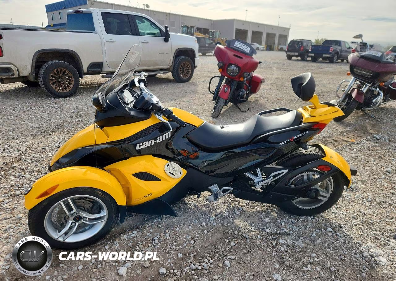 2009 Can-Am Spyder Roadster Rs VIN:2BXJACA109V000116 - 3