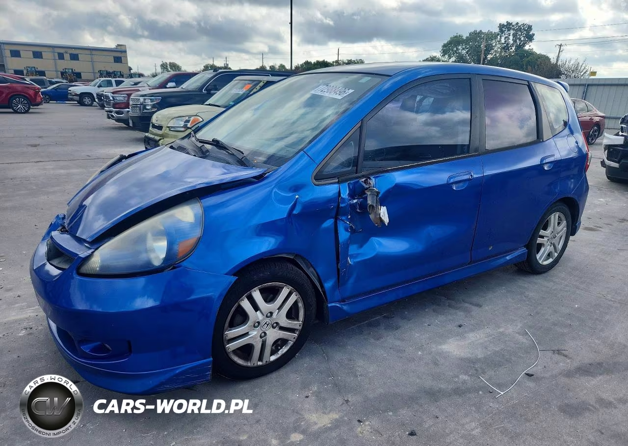 2008 Honda Fit Sport VIN:JHMGD38638S025129 - 1