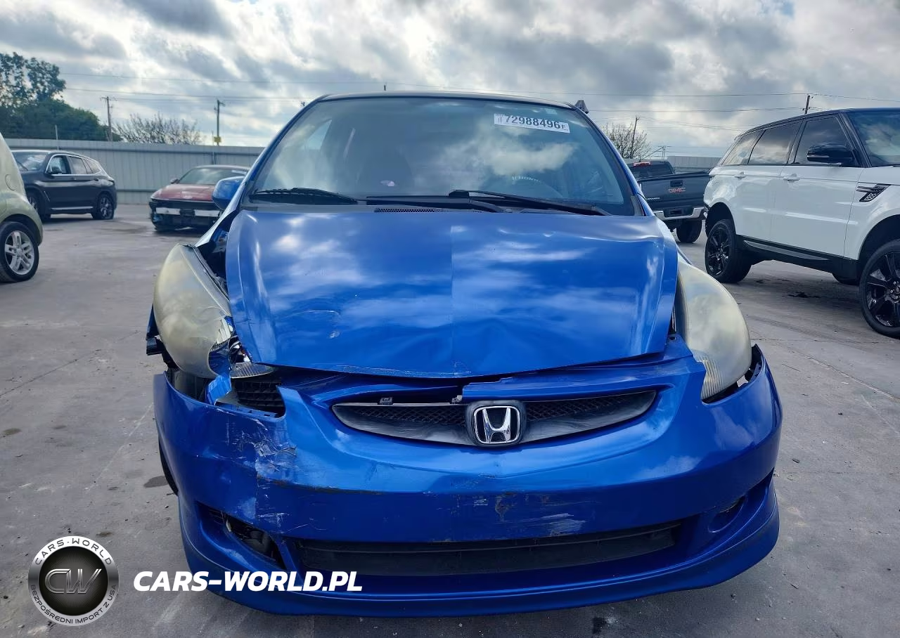 2008 Honda Fit Sport VIN:JHMGD38638S025129 - 5
