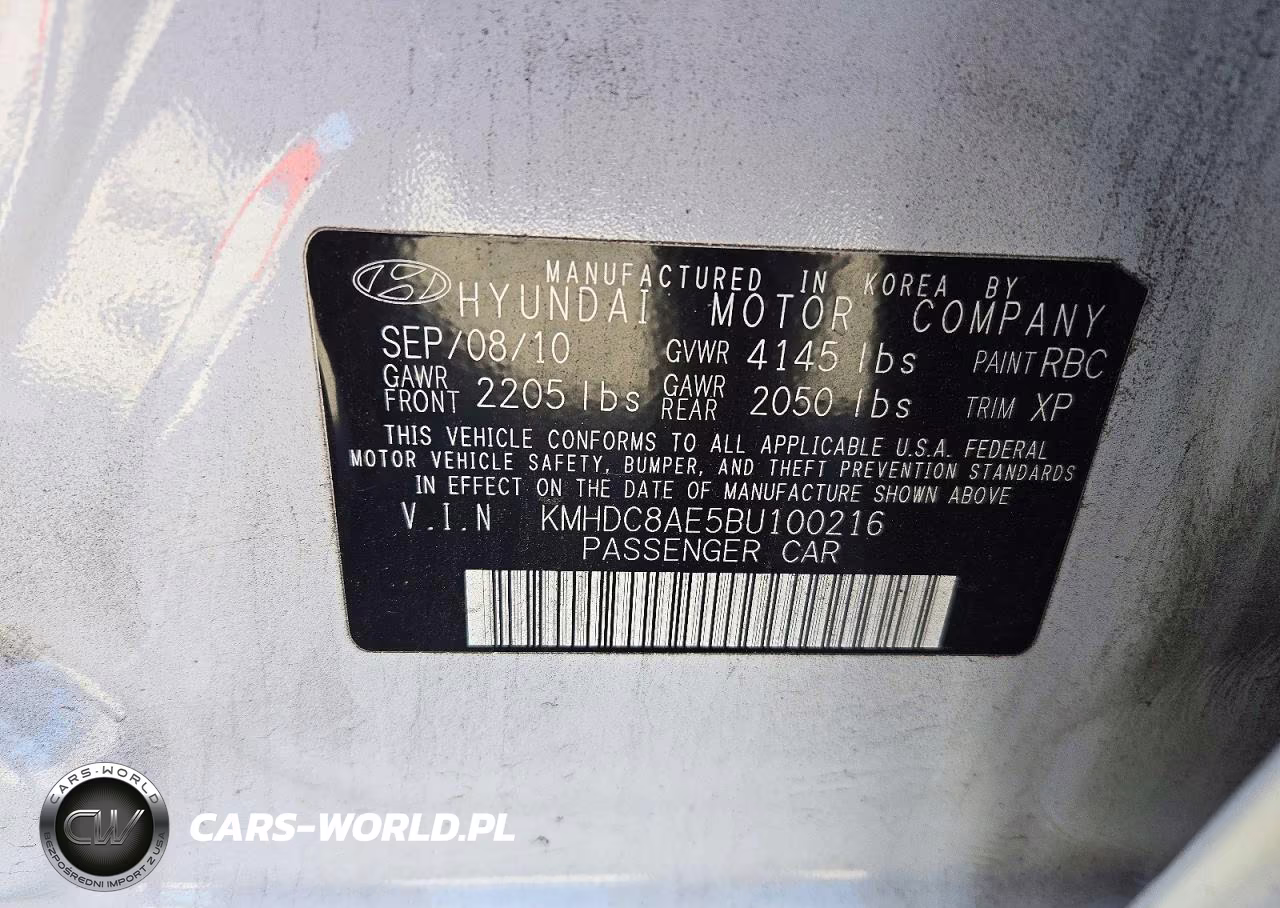 2011 Hyundai Elantra Touring Gls VIN:KMHDC8AE5BU100216 - 12