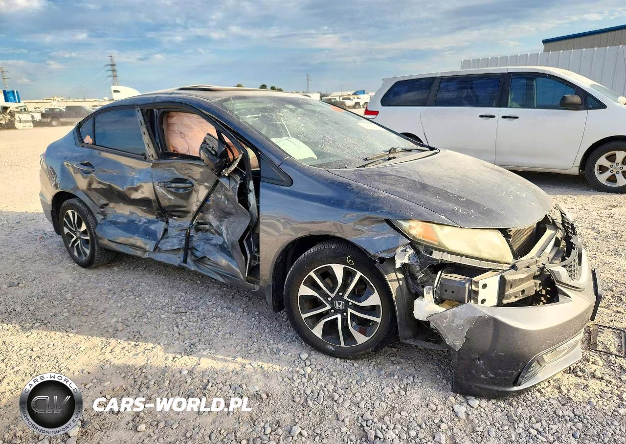 2013 Honda Civic Ex VIN:19XFB2F86DE092340 - 4