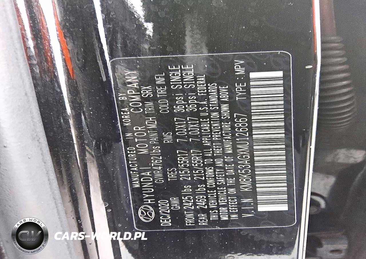 2021 Hyundai Kona Ultimate VIN:KM8K53AGXMU126867 - 13