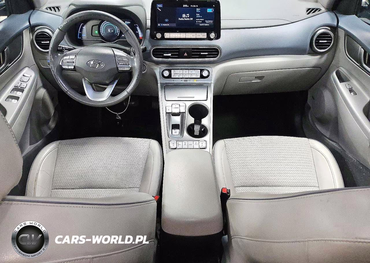 2021 Hyundai Kona Ultimate VIN:KM8K53AGXMU126867 - 8