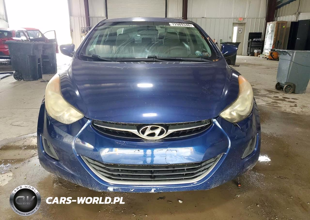 2013 Hyundai Elantra Gls VIN:KMHDH4AE1DU530936 - 5